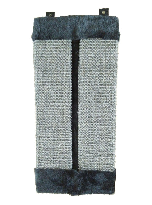 LifePet Cat Scratching Board Wall Mat - Stylish Catnip Haven for Happy Cats - Black