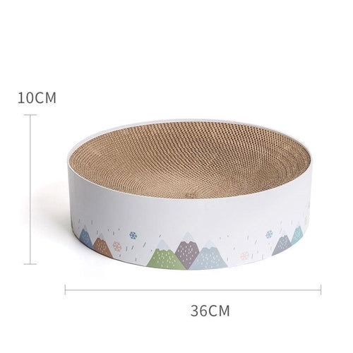 LifePet Cat Scratcher Nest Beige - Cozy and Durable Design for Happy Cats - 36Cm