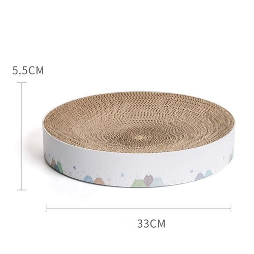 LifePet Cat Scratcher Nest Beige - Cozy and Durable Design for Happy Cats - 33Cm