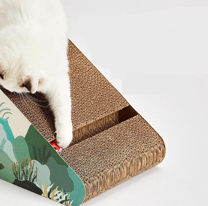 LifePet Cat Scratch Pad and Toy Combo - Durable Design for Fun and Healthy Scratching