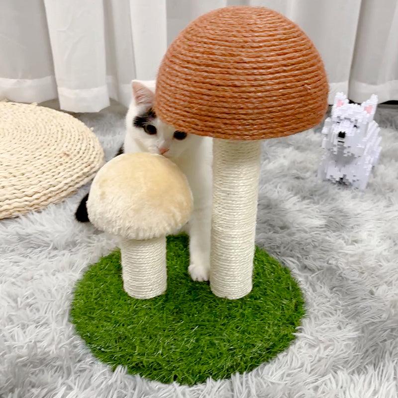 LifePet Cat Scratcher Sisal Mushroom 18 Inch - Durable and Engaging for Cats