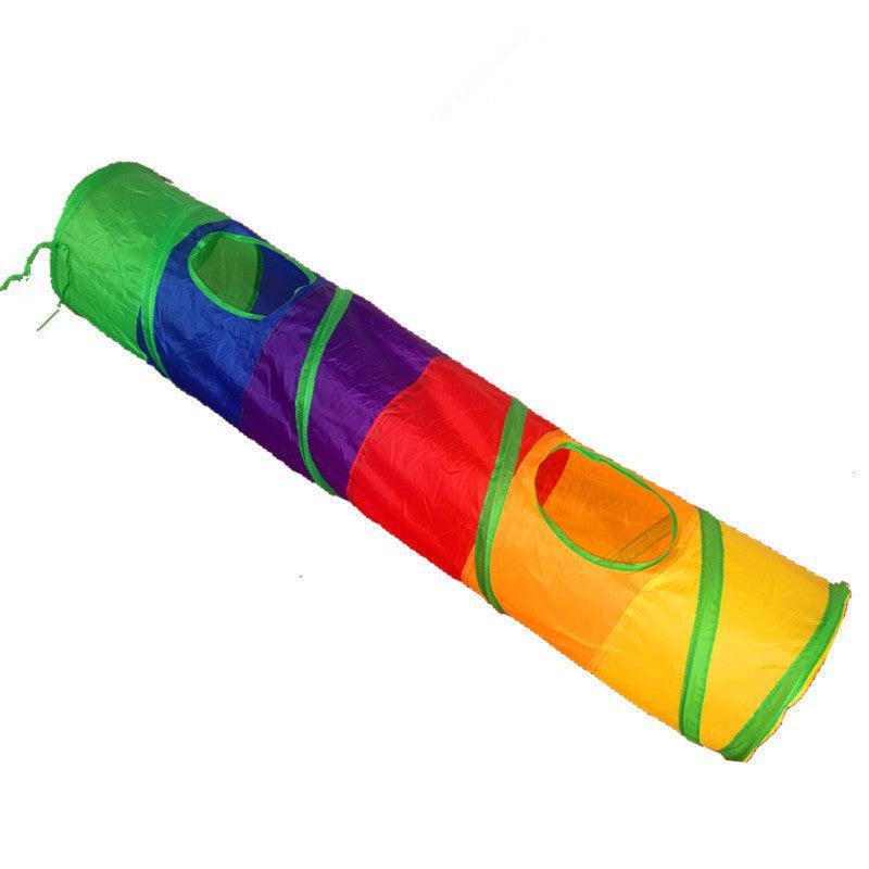 LifePet Cat Adventure Tunnel - Colorful Foldable Design for Fun Playtime